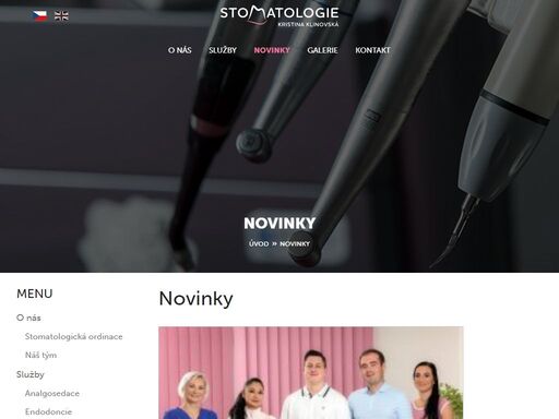 v naší ordinaci poskytujeme zubní ošetření dětem i dospělým pacientům. specializujeme se na ošetření a léčbu v oblasti konzervační stomatologie, endodoncie, implantologie a protetiky. - 