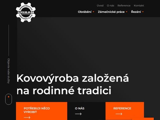 poctivá kovovýroba, zámečnické práce, cnc i klasické obrábění, řezání. zakázková i sériová výroba. zkušenosti a důraz na detail.