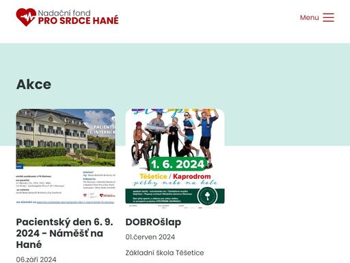 nadační fond pro srdce hané