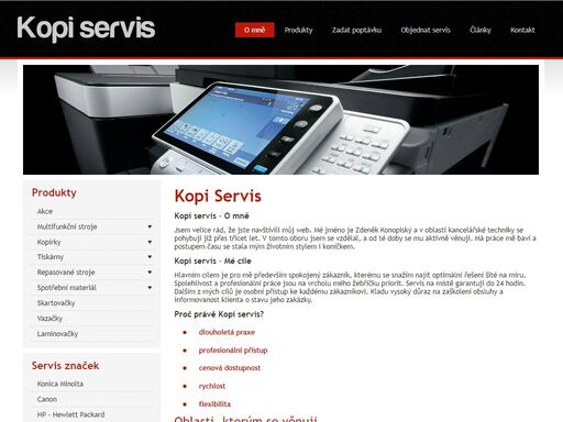 kopi servis - servis, prodej a poradenství v oblasti kancelářské techniky. kopírky, tiskárny, faxy a multifunkční tisková zařízení zn. canon,...