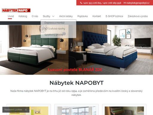 kvalitní nábytek od renomovaných českých a slovenských výrobců. zajištujeme dopravu a montáž nábytku 