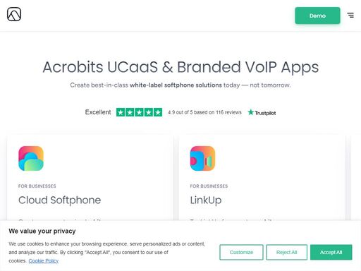 streamlined real-time communications for individuals and enterprises since 2008. creators of cloud softphone and leading ucaas solutions.