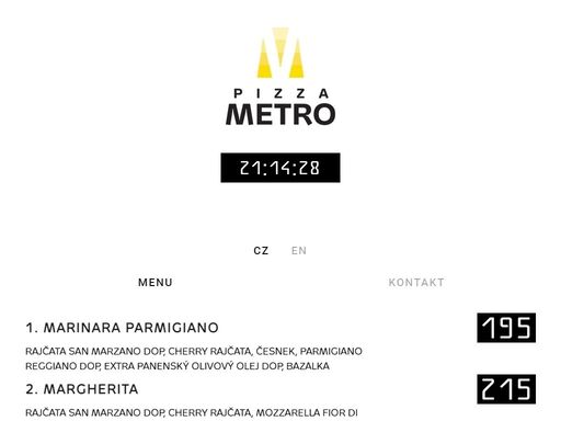 pizza,metro,cernosice,skvělá pizza metro - nejlepší pizza v černošicích a okolí.