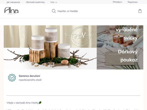 homepage. vítejte v obchodě alna vitality??věříme v sílu přírodních ingrediencí, dlouholeté zkušenosti a inovativní přístup k péči o zdraví. naším cílem je vytvářet produkty, které jsou efektivní, bezpečné a vysoce kvalitní – protože vaše zdraví je pro nás prioritou.co u nás najdete?především prémiovou kvalitu,…