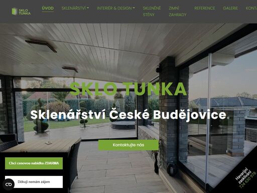 naše činnost zahrnuje sklenářské práce  a stavebně - technickou činnost, dodání a montáž prosklených konstrukcí z hliníku.