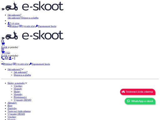 e-skoot | electric scooters for ecological transport