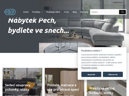 kvalitní nábytek a doplňky do domácností, penzionů a hotelů. vyberte si z tisíců potahových látek. losiná u plzně nebo online.