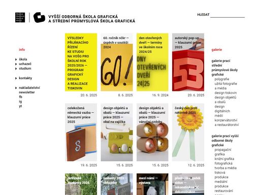 grafiku a design nemáme jen v názvu. studium nejvyšší kvality a bez poplatků za školné v nejhezčím prostředí hellichovky pod petřínem na státní uměleckoprůmyslové škole grafické se stoletou tradicí v oborech polygrafie, grafický design, fotografie a média, restaurování papíru a knižní vazby, nebo ve specializacích tiskové a mediální produkce.