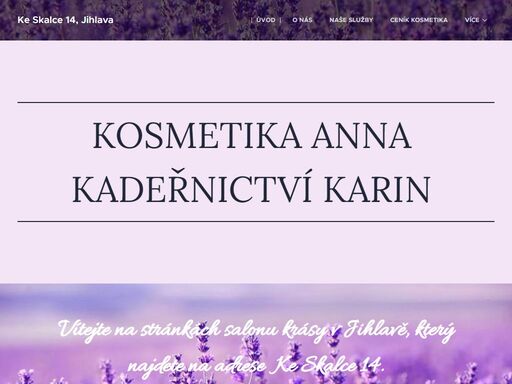 e-mail: salonkarinanna@email.cz