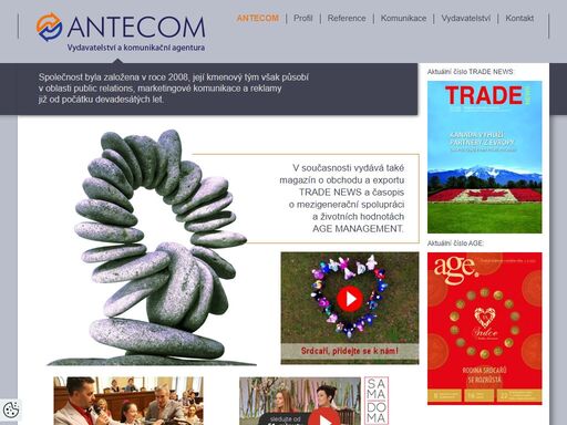 společnost byla založena v;roce 2008, její kmenový tým však působí v oblasti public relations, marketingové komunikace a;reklamy již od počátku devadesátých let. v současnosti vydává také magazín o;obchodu a…