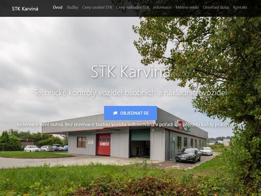 stanice technické kontroly karviná - stk karviná. provádíme technické kontroly a měření emisí.