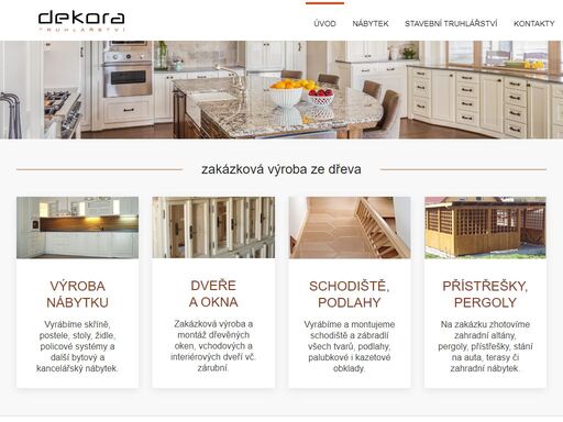 truhlářská výroba nábytku, dveří, oken, schodišť, podlah a zahradních přístřešků. výroba ze dřeva v hořovicích