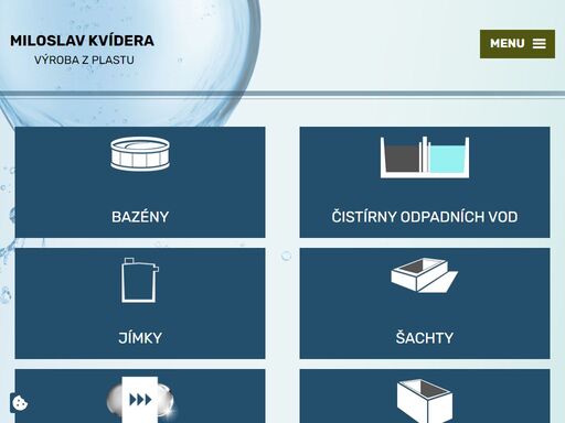 nabízíme bazény, čistírny odpadních vod, jímky, šachty, odmašťovací boxy, nádrže. zjistěte něco o nás a proč vybrat právě nás.