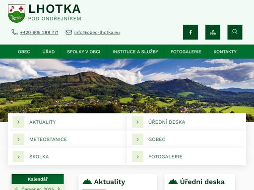 obec lhotka