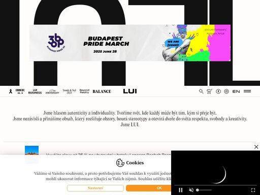 lui je magazínem životního stylu zaměřený na moderní muže jednadvacátého století.