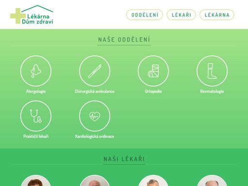 dům zdraví hustopeče, najdete zde veškerou ambulantní lékařskou péči potřebnou pro vaše zdraví. dostane se vám péče specialistů z oborů neurologie, dětské ortopedie, revmatologie, urologie, alergologie a chirurgie. jsou zde také ordinace interních a praktických lékařů. dále nabízíme rtg a ultrazvukové diagnostické pracoviště včetně panoramatického rentgenu pro vyšetření ústní dutiny a terapeutického laseru. přirozenou součástí zdravotnického zařízení je lékárna.