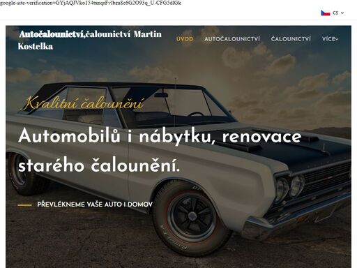 autočalounictví čalounictví renovace kůže a koženky  jihomoravký kraj, olomoucký kraj, vysočina