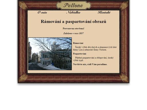rámování a pasportování obrazů