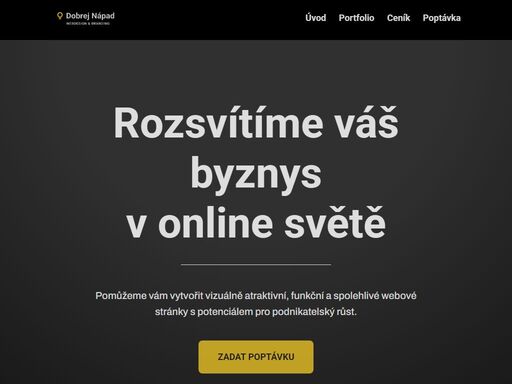 pomůžeme vám vytvořit vizuálně atraktivní, funkční a spolehlivé webové stránky s potenciálem pro podnikatelský růst.