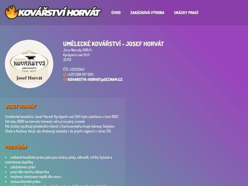zabýváme se uměleckým kováním, návrhem a realizací kovářských prvků v interiéru i exteriéru. vyrábíme petlice, panty, interiérové prvky, mříže, vrata, krbové nářadí, krbová dvířka, nebo ploty.
