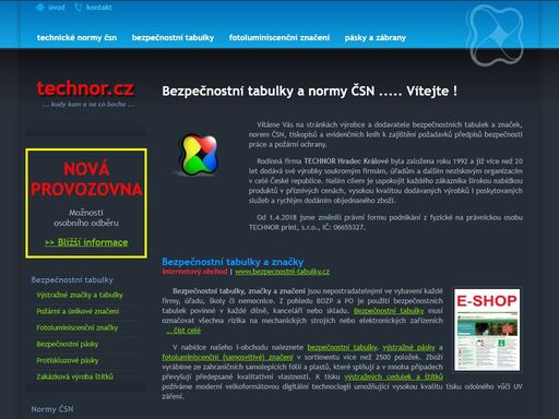 bezpečnostní tabulky a značky. fotoluminiscenční bezpečnostní tabulky a značení.