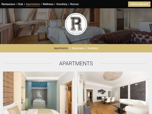 zarezervujte si jeden z našich apartmánů v samém srdci plzně.