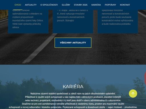 veškeré informace o údržbě silnic v královehradeckém kraji, naše činnost, služby které provádíme a aktuality z regionu.