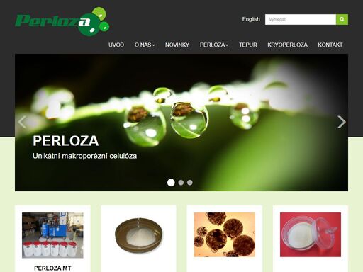 perloza, tepur, kryoperloza výrobky z perlové celulózy / perloza / čistící prostředek na koberce tepur