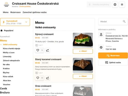 domácí croissanty které jinde v ostravě nenajdete!