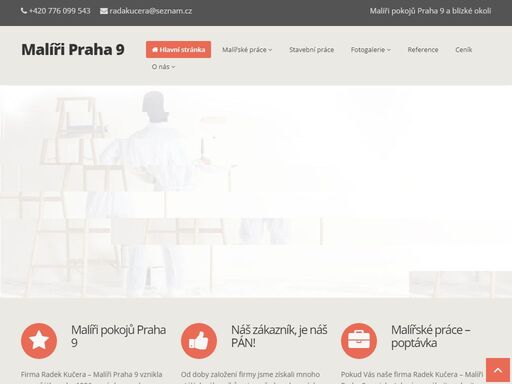 malíři praha 9 provádí malířské práce a stavební práce. malování pokojů od profesionálů malíři pokojů praha 9. malíři praha vás potěší.