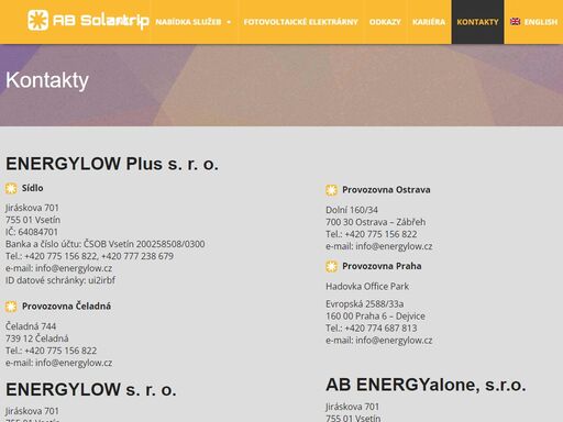 provádíme energetické audity,vydáváme průkazy energetické náročnosti budov,kontrolujeme revidujeme kotle a klimatizace nebo nabízíme monitoring a targeting.