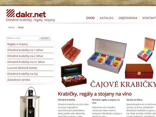 vyrábíme a prodáváme dřevěné krabičky na víno a čaj, dřevěné regály a stojany na víno. vyrábíme i na zakázku hranaté krabičky ze dřeva.