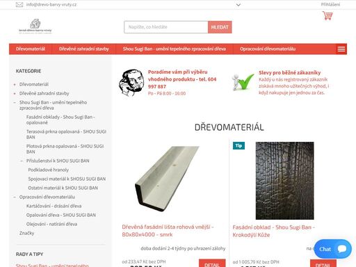 vše pro vaší dřevostavbu.  vítejte na našem e-shopu zaměřeném na dřevomateriál, barvy, vruty a ostatní příslušenství pro stavbu pergol, plotů, teras a dřevěných fasád. našim zákazníkům nabízíme také poradenský servis a montážní práce na zakázku.
                                                                
…