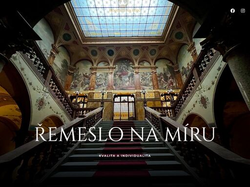 řemeslo na mírukvalita a individualita o násjedna z vámi nejlépe oceňovaných firem na moravě zabýváme se interiérovými a exteriérovými rekonstrukcemi. na míru proto, protože jsme schopni a hlavně ochotni vyhovět mnohým požadavkům z různých oborů řemeslných činností. od sestavení nábytku, přes malíře až po pokládku různých typů podlah, zedničiny a jiné stavební činnosti, jsme tady