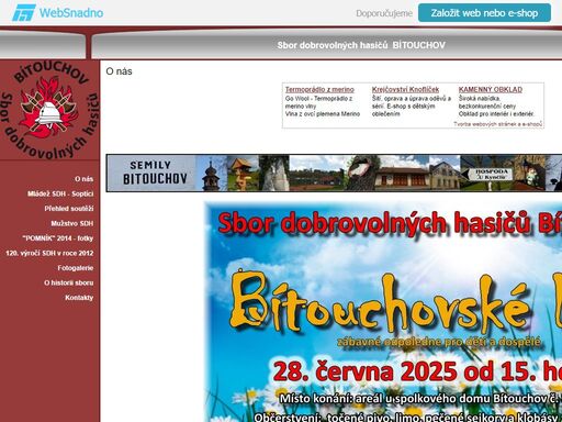 sbor dobrovolných hasičů  bítouchov
