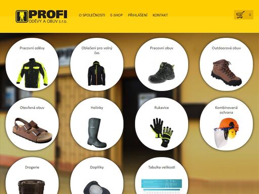profi oděvy vsetín - pracovní oděvy, obuv a doplňky