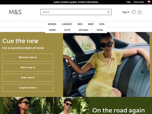 welcome to the marks & spencer website. shop women's, men's, kids' and baby clothing, as well as homewares, all at marks & spencer czech republic