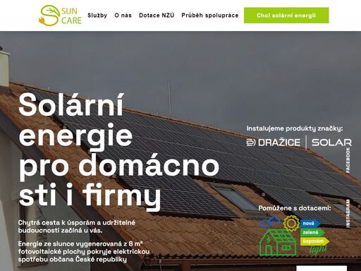 specialista na fotovoltaické elektrárny a solární panely. nabízíme komplexní řešení pro úsporu energie ve vašem domově. kontaktujte nás pro nezávaznou konzultaci.