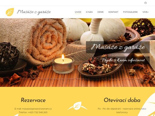e-mail: masazezgaraze@seznam.cz telefon: +420 732 548 265