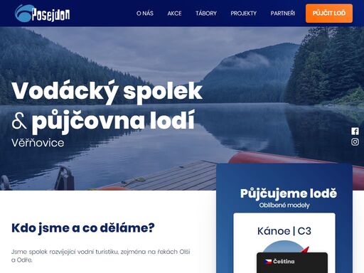 vodácký spolek organizující sjezdy řek, volnočasové aktivity, školení, či rodinné dovolené. samozřejmě se také zabýváme půjčováním lodí