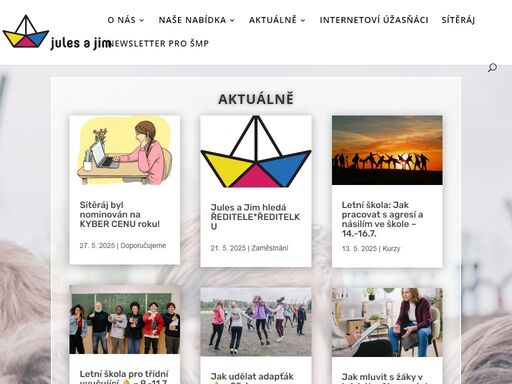 od roku 2002 poskytujeme profesionální služby v oblastech primární prevence, dalšího vzdělávání pedagogických pracovníků a zážitkové pedagogiky. věnujeme se také mentoringu a odbornému poradenství.
