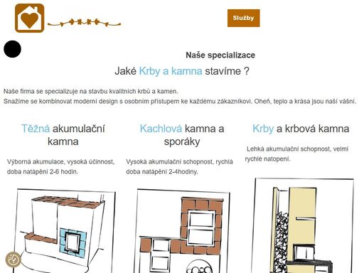 stavíme kamna krby sporáky - náchodsko orlické hory krkonoše