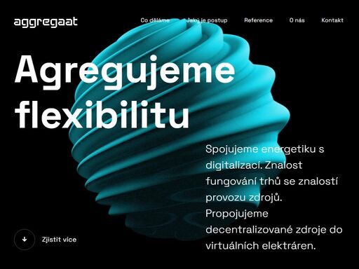 spojujeme energetiku s digitalizací. znalost fungování trhů se znalostí provozu zdrojů. propojujeme decentralizované zdroje do virtuálních elektráren.