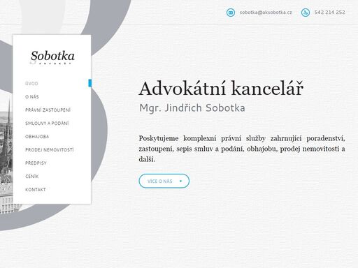 poskytujeme komplexní právní služby zahrnující poradenství a zastoupení, sepis smluv nebo obhajobu.