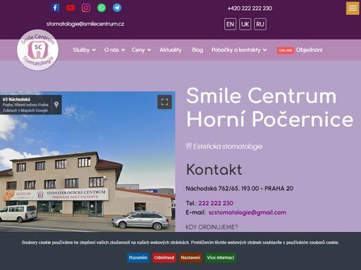 profesionální služby stomatologie v praze ??zkušení lékař?dostupné cenyi??smile centrum horní počernice?přijímáme nové pacienty. ?objednejte se!