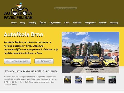 autoškola pelikán je právem označovana za nejlepší autoškolu v brně. disponuje nejmodernějším vozovým parkem i učebnami a je nejdéle působící autoškolou v brně.