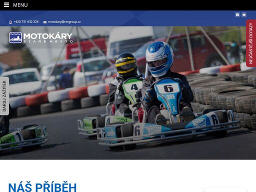 motokáry staré město – jediná motokárová dráha ve starém městě, která nabízí půjčovnu pro veřejnost, firemní a soukromé akce, dětskou školu jízd, motokáry pro handicapované osoby a závodní motokáru birel.