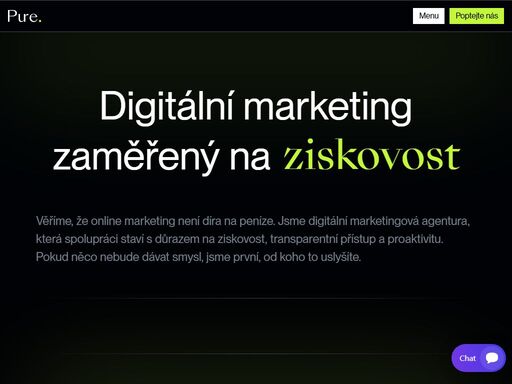 jsme digitální marketingová agentura, která se zaměřuje na návratnost investice ? začínáte nebo máte špatnou zkušenost? zkuste to s námi ?