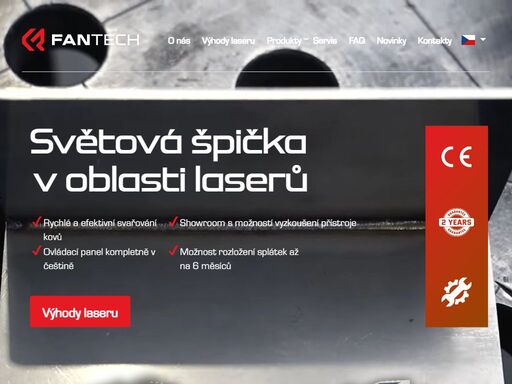 kompletní dodávka laserových svařovacích a čistících zařízení na klíč — úspora peněz a času s našimi laserovýcmi svářečkami fantech! poradenství, školení i servis. nabízíme kompletní dodávku, poradenství a servis laserových svářeček.