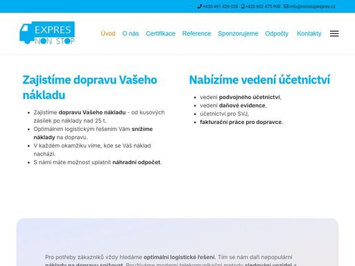 zajistíme dopravu vašeho nákladu - od kusových zásilek po náklady nad 25 t. optimálním řešením snížíme náklady na dopravu. možnost uplatnit náhradní odpočet.